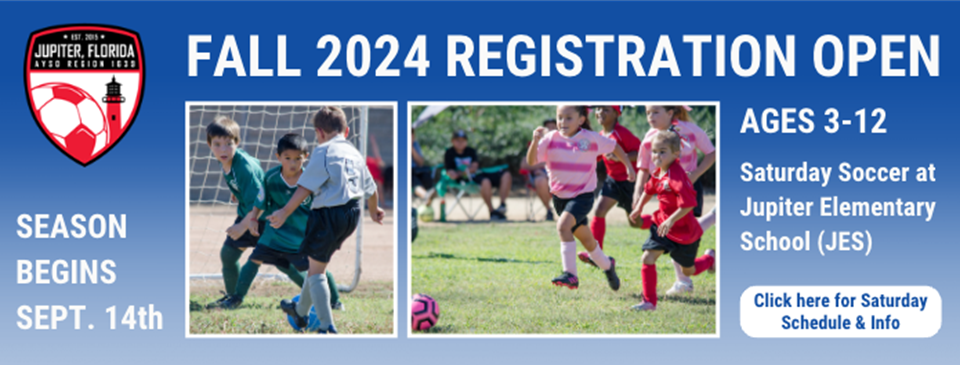 FALL REGISTRATION: Ages 3-12